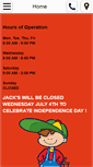 Mobile Screenshot of jackssurplus.com